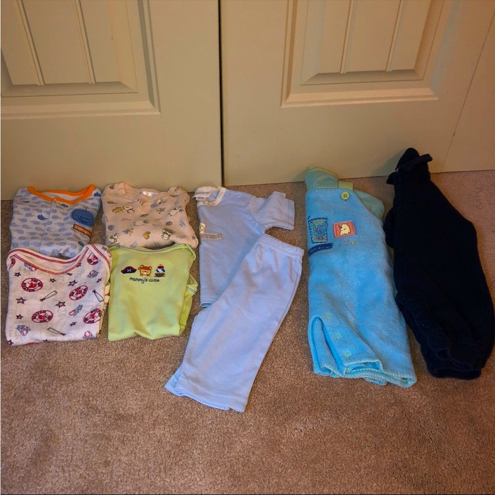 Baby Boy Clothes 0-3 Months